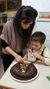 Christmas cake