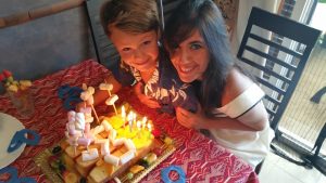 Summer birthday cake 