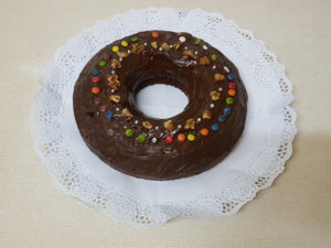 Gigant chocolate donough 