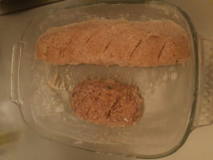 Spelt Bread with cinnamon, candied cherries, seeds