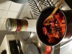 Bio tomato, red beans 