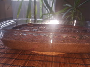 Lovely summer evening sweet : oats, candied cherries, pumpkin seeds, sunflower, sesame, cinnamon, ginger, vanilla, almond milk, red beets