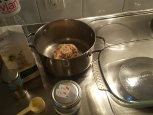 Chard, tomato, carrot quiche with whole spelled dough. Petit chef spices