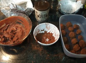 Light superfood truffles