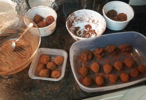 Light superfood truffles