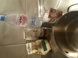 Homemade superfood breeze dough for quiche 