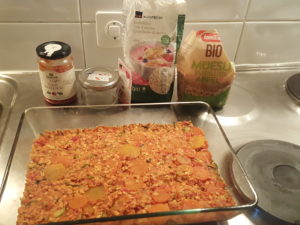 Carrots and zucchini