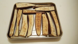 Eggplant in the oven