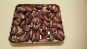 Onion in the oven