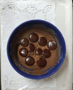 Oatmeal and dark hocolate