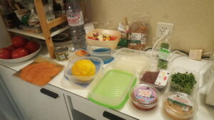 Healthy taperwares for the week