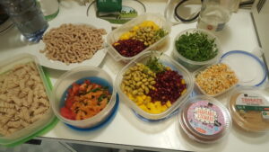 Healthy taperwares for the week