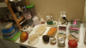 Rice poke bowl ingredientes