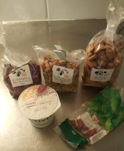 Afternoon break for brain strengthening with plenty of fiber